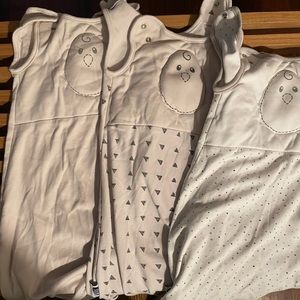 Bundle of 3 Nested Bean 6-12 Month Sleep Sacks